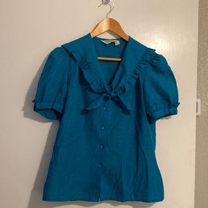 Judy Bond size 12 vintage dress shirt